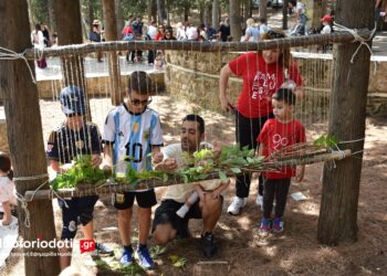 Παιχνίδι, δημιουργία και εξερεύνηση στη φύση του Άλσους Παπάγου