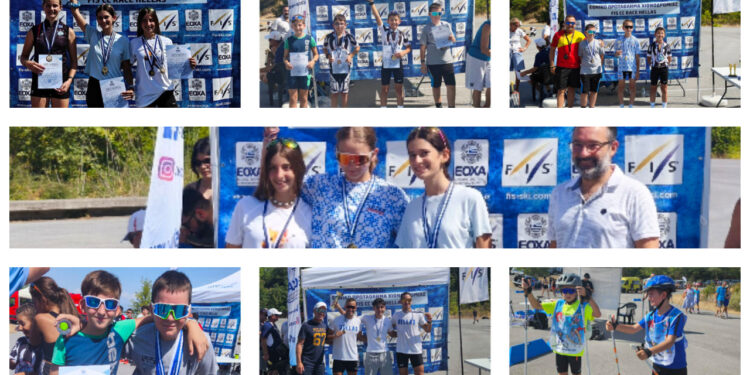 Διακρίσεις του ΕΟΣ Νάουσας στο Roller Ski