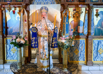 Χειροθεσία Αρχιμανδρίτη στη Μονή Καλλίπετρας