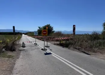Έκλεισε γέφυρα στη Μελικιώστρατα λόγω καθίζησης