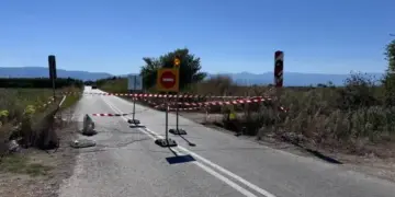 Έκλεισε γέφυρα στη Μελικιώστρατα λόγω καθίζησης
