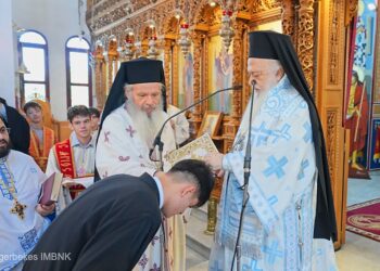 Χειροθεσία Αναγνώστη στον Άγιο Αλέξανδρο Αλεξάνδρειας