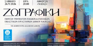 «Εικαστικό Φθινόπωρο 2026»: Έκθεση ζωγραφικής στη Νάουσα