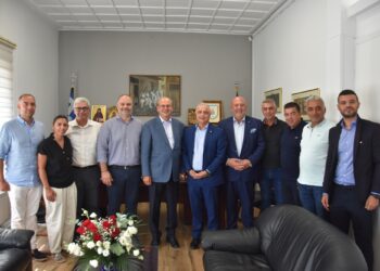 Το «ΝΗΜΑ» της νέας εποχής για τη Νάουσα παρουσίασε ο Κουτσογιάννης στον Χατζηδάκη
