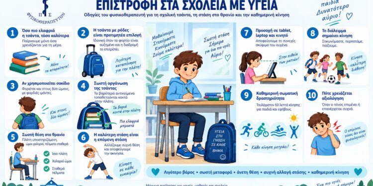 Δέκα συμβουλές για την σχολική καθημερινότητα