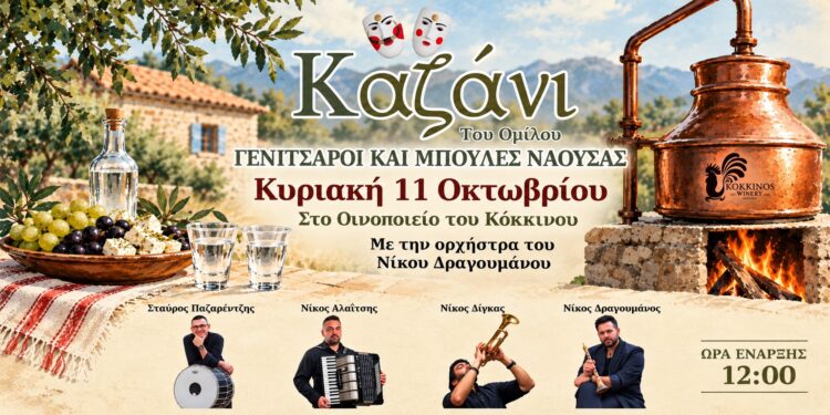 Στις 11 Οκτωβρίου το καθιερωμένο «Καζάνι» του Ομίλου «Γενίτσαροι και Μπούλες»