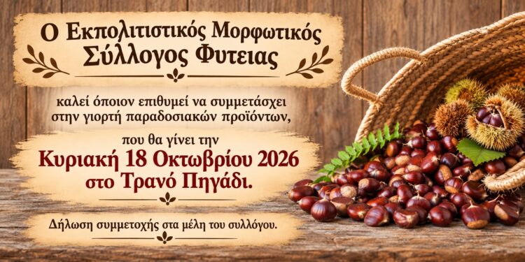 Γιορτή παραδοσιακών προϊόντων στη Φυτειά