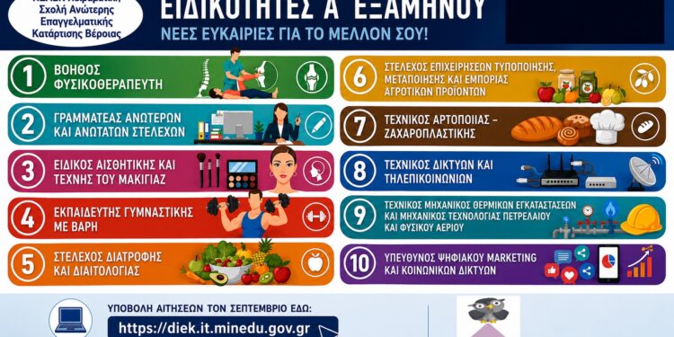 Άνοιξαν οι αιτήσεις για τις ΣΑΕΚ – Έως 11 Σεπτεμβρίου η ηλεκτρονική υποβολή