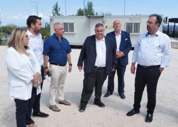 Αυτοψία Σπανάκη σε έργα του δήμου Βέροιας