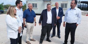 Αυτοψία Σπανάκη σε έργα του δήμου Βέροιας