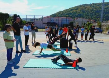 Το Fitness Challenge γνώρισαν οι μαθητές του 4ου Δημοτικού Σχολείου Νάουσας