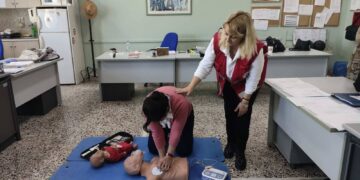 Πρώτες Βοήθειες και ΚΑΡΠΑ διδάχθηκαν οι εκπαιδευτικοί του Γυμνασίου Καβασίλων