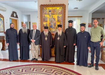 Στην Κύπρο ο Μητροπολίτης Βεροίας Παντελεήμων για τα εγκαίνια του Ναού Παναγίας Σουμελά