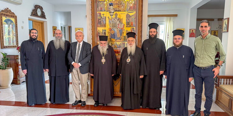 Στην Κύπρο ο Μητροπολίτης Βεροίας Παντελεήμων για τα εγκαίνια του Ναού Παναγίας Σουμελά