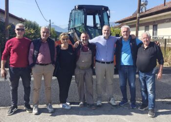 Ασφαλτοστρώσεις σε δρόμους του Αγγελοχωρίου