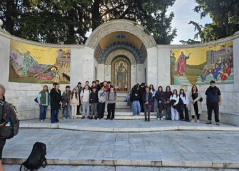 Στα χνάρια του Αποστόλου Παύλου στη Βέροια μαθητές του 3ου Γυμνασίου Νάουσας