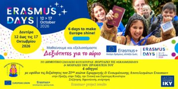 Δημοτικό Σχολείο Κουλούρας: 14 χρόνια Erasmus+ με δράσεις που φτάνουν σε όλη την Ευρώπη