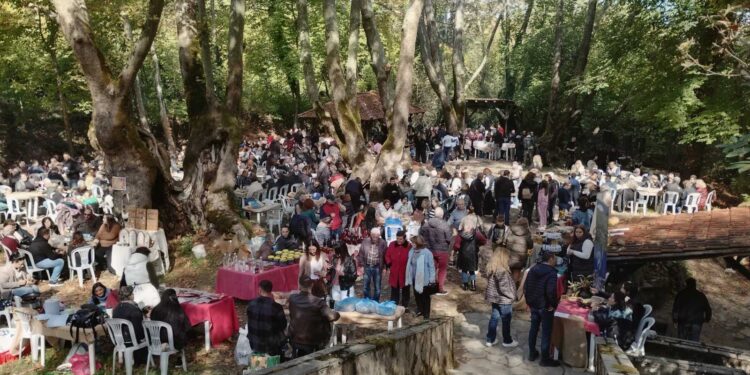 Φθινοπωρινό γλέντι με κάστανα, κρασί και μουσική στο Τρανό Πηγάδι Φυτειάς