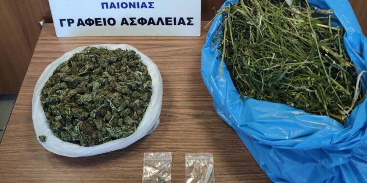 Ημαθία: Συνελήφθη άνδρας για ναρκωτικά – Κατασχέθηκαν περισσότερα από 1,4 κιλά κάνναβης