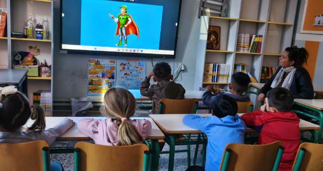 «Διατροφοπεριπέτειες» στο Δημοτικό Σχολείο Κουλούρας