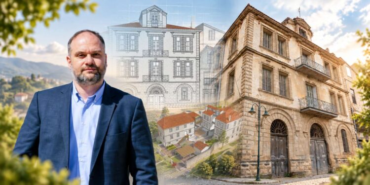 Κουτσογιάννης για το Κτίριο Ματθαίου: «Μια σημαντική ημέρα για τη Νάουσα – Δέσμευσή μας η αποκατάστασή του»