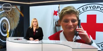 Χρύσα Λιούλια στην TV100: Έως 800 πολίτες εκπαιδεύονται κάθε χρόνο στις Πρώτες Βοήθειες από τον Ερυθρό Σταυρό Βέροιας