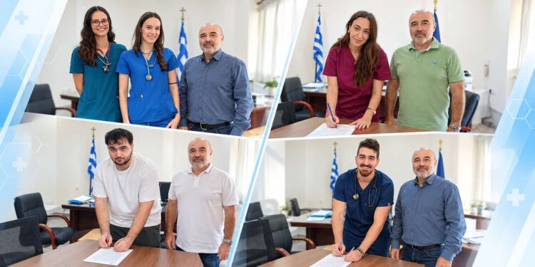 Πέντε νέοι ειδικευόμενοι στο Νοσοκομείο Νάουσας