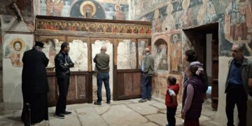 Βέροια: Τα μυστικά του ξύλινου τέμπλου του Χριστού Παντοκράτορα αποκάλυψαν οι εργασίες συντήρησης