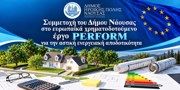 Η Νάουσα σε ευρωπαϊκό πιλοτικό πρόγραμμα για “έξυπνα” και ενεργειακά αποδοτικά δημόσια κτίρια