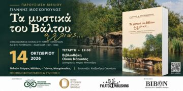 Στη Νάουσα παρουσιάζεται το βιβλίο «Τα μυστικά του Βάλτου αλλιώς…» του Γιάννη Μοσχόπουλου