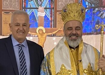 Χαιρετίζοντας την εκλογή του Επισκόπου Ναζιανζού Αθηναγόρα ως Μητροπολίτη Νέας Ιερσέης