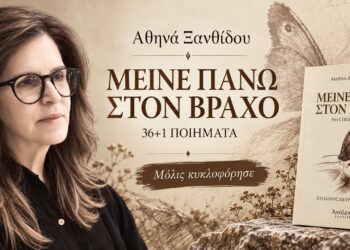 Νάουσα: Κυκλοφόρησε η νέα ποιητική συλλογή της Αθηνάς Ξανθίδου «Μείνε πάνω στον βράχο»